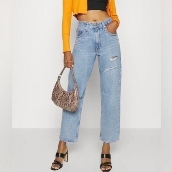 Levi's Silver Tab '94 Baggy Distressed Jeans Size 29 - Picture 12 of 14